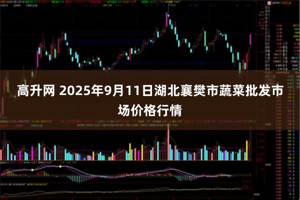 高升网 2025年9月11日湖北襄樊市蔬菜批发市场价格行情